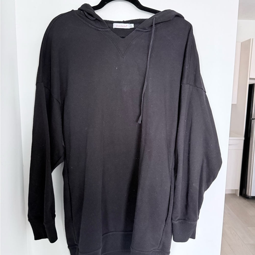 Shoe Dazzle Black Hoodie